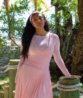 VORA♥︎𝒥𝑜𝒶𝓃𝒶 "Sweettart Pink" Wrap Shirt